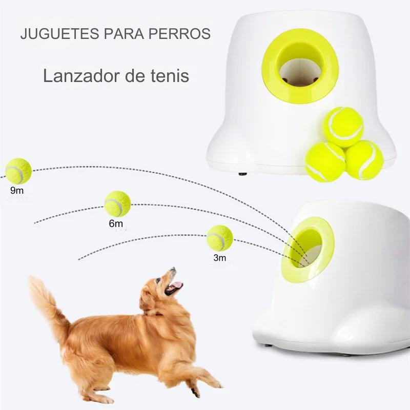 Lanzador Automatico de Pelotas de Tennis para Perros.