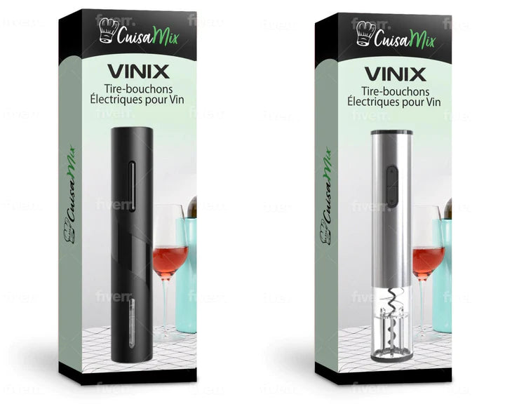 Vinix - Sacacorchos Eléctricos para Vino (+4 Accesorios GRATIS)