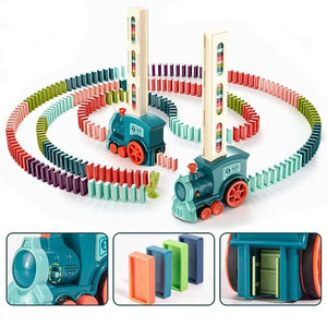 Montessori Domino Train™ - Crea un tren de dominó