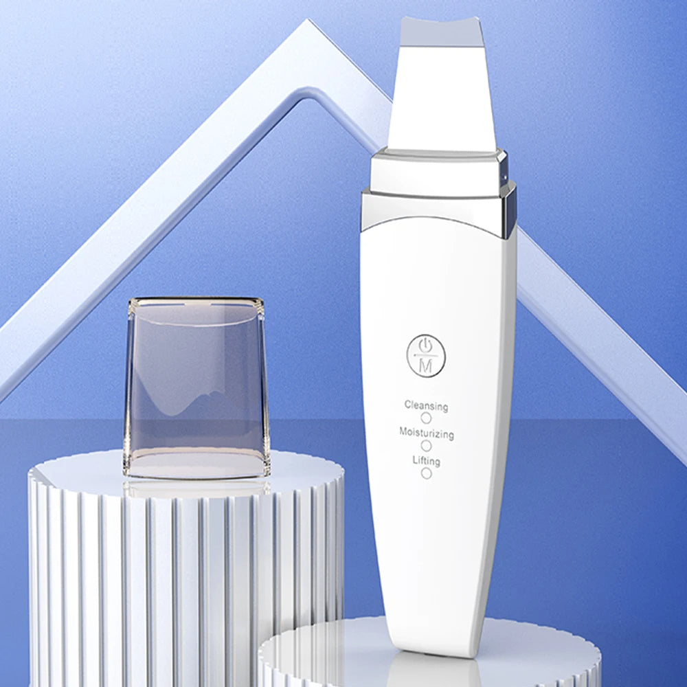 Espatula ultrasonica Eliminador de acne y reafirmador de piel