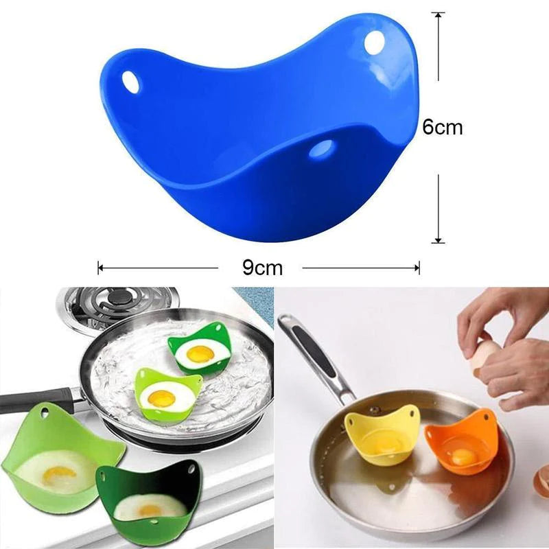 Escalfador de huevos x4 unidades