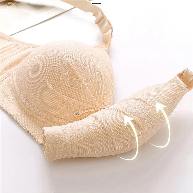 Bralette Sexy de encaje para mujer, sujetadores de realce.