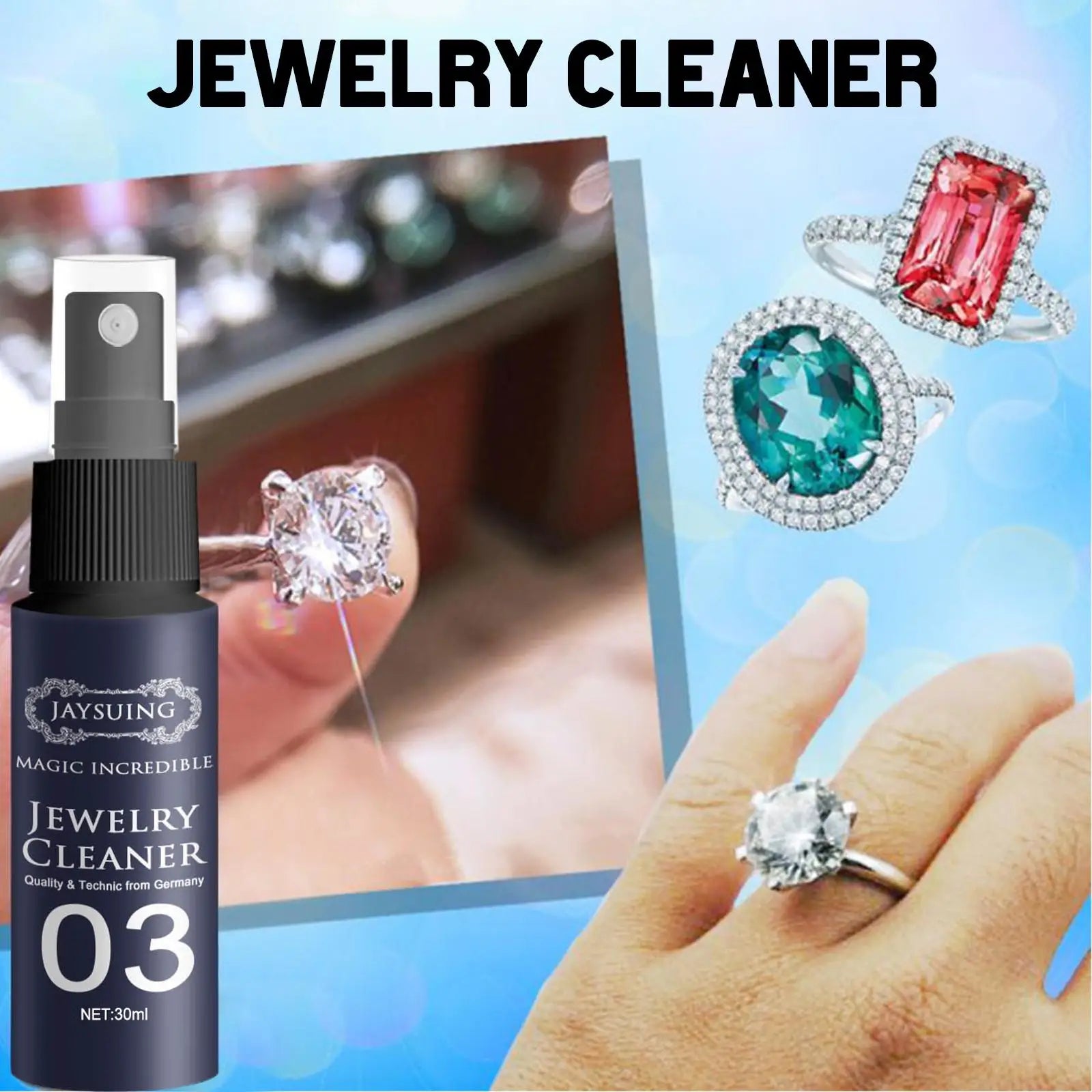 🔥COMPRA 1 OBTENEN 1 GRATIS - Spray limpiador de joyas Jewelry Cleaner