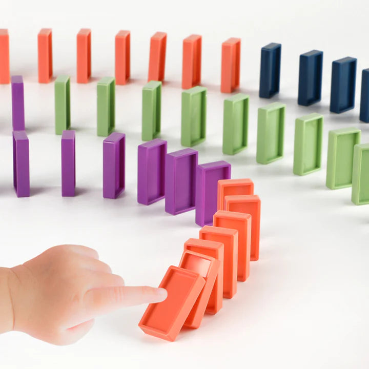 Montessori Domino Train™ - Crea un tren de dominó