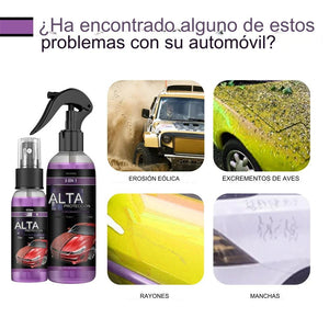 Spray de revestimiento cerámico para automóviles 3 en 1 (LEVA 2 PAGA 1)