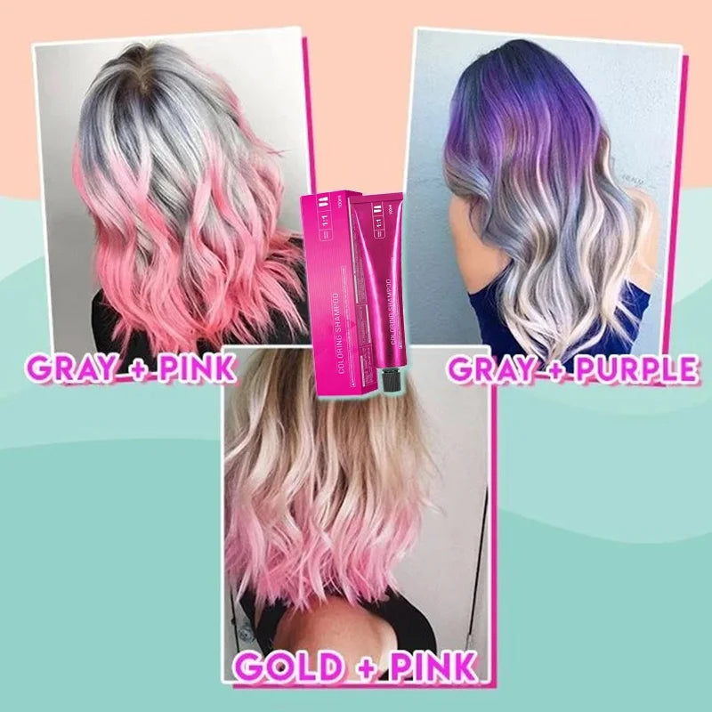 Tinte para el cabello nutritivo para el cabello Glamup sin lejía