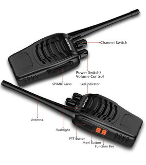 Motorola Walkie Talkie Mt-918 (2 unidades)