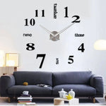 RELOJ ANÁLOGO ADHESIVO 3D