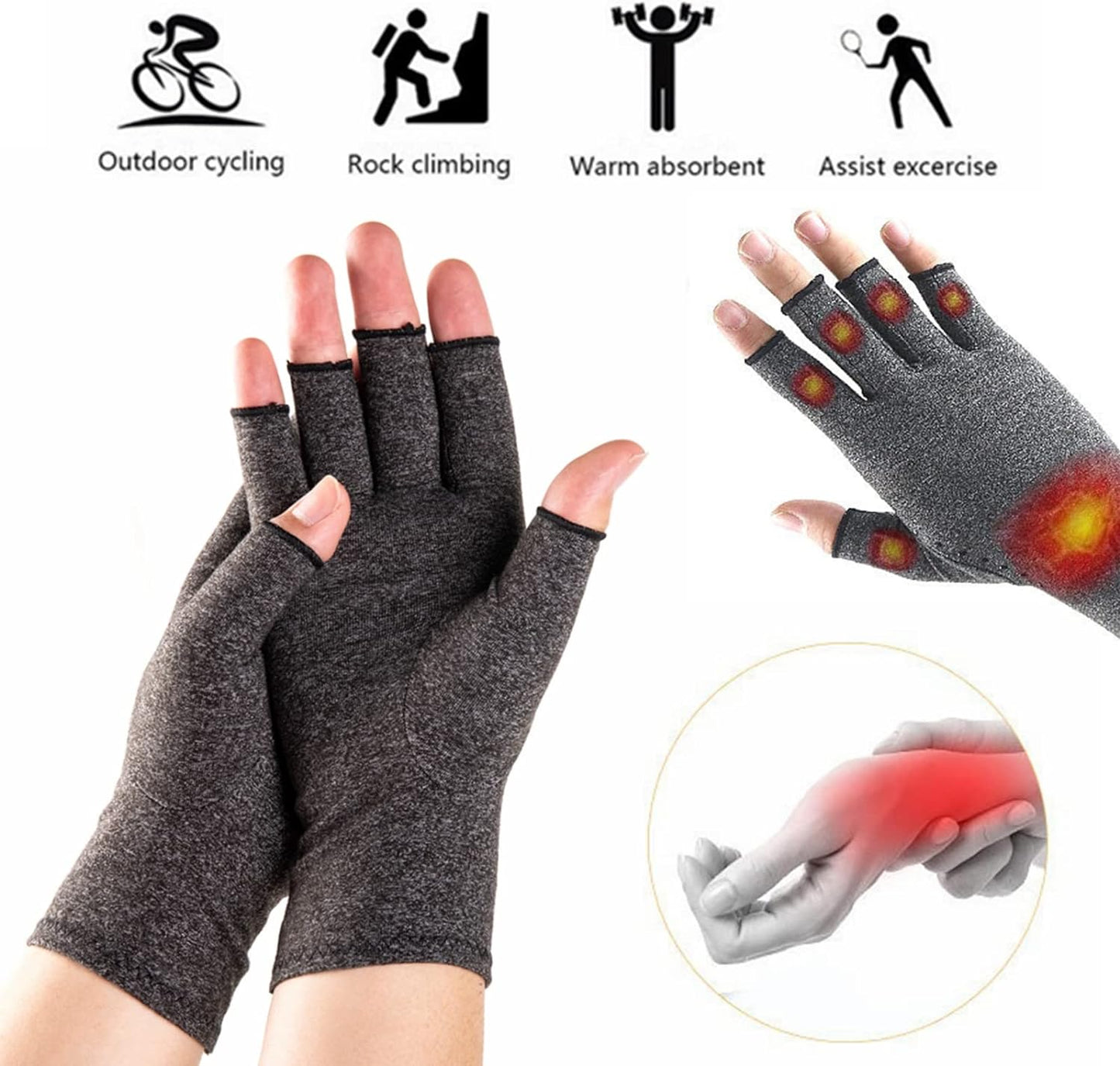 GUANTES ELIMINADORES DE DOLOR ARTICULAR